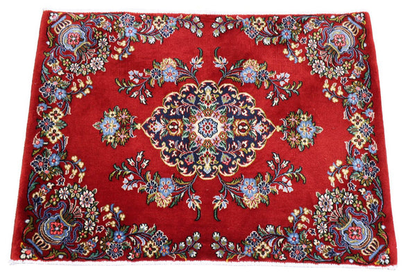 Tappeto Persero - Ghom - 98 x 70 cm - rosso