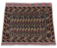 Tappeto afgano - Bukhara - 75 x 56 cm - blu