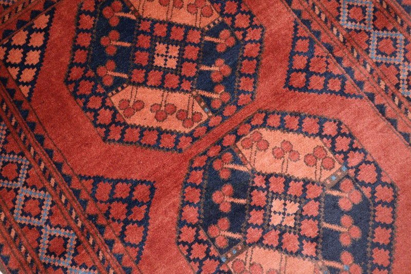 Tappeto afgano - 120 x 92 cm - rosso