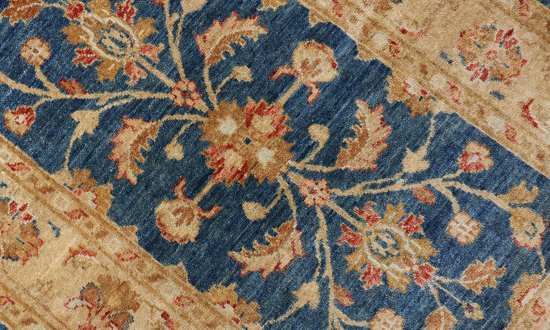 Tappeto Ziegler - 120 x 80 cm - blu mare