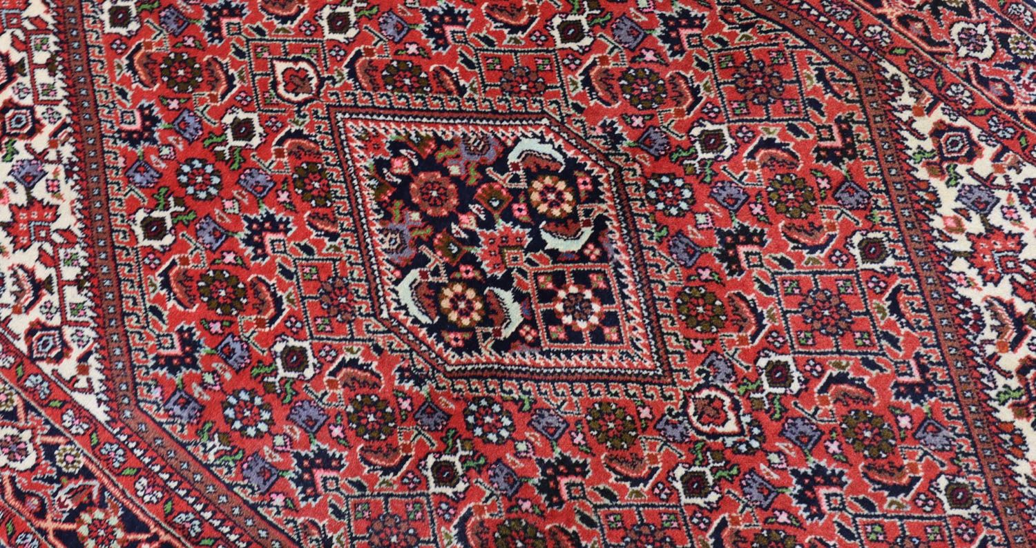 Tappeto Persero - Bidjar - 141 x 76 cm - rosso