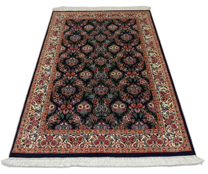 Tappeto orientale - 215 x 123 cm - nero