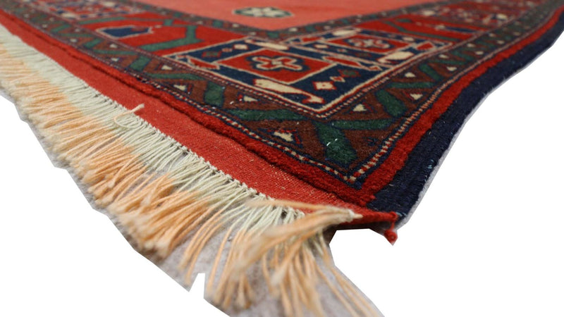 Tappeto afgano quadrato  - 202 x 197 cm - rosso
