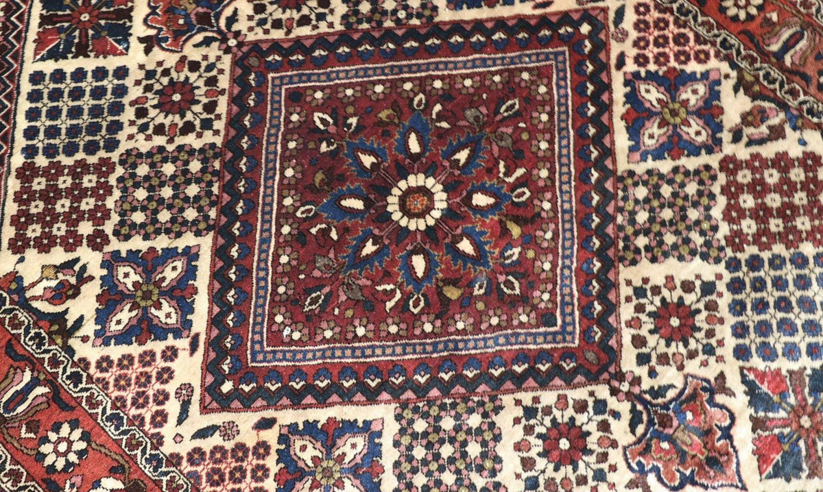 Tappeto Persero - Nomade - 204 x 142 cm - rosso scuro