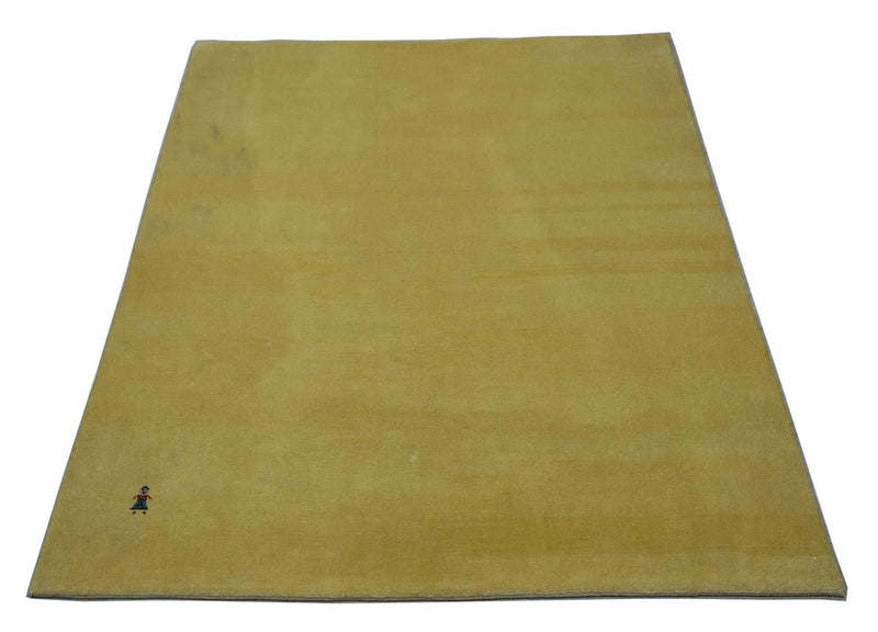 Tappeto Gabbeh - Loribaft Persero - 155 x 128 cm - verde oliva