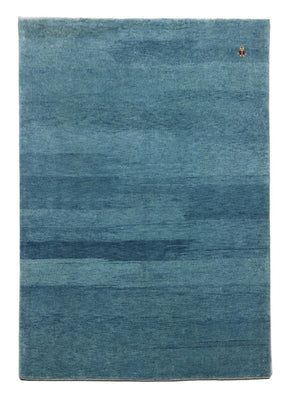 Tappeto Gabbeh - Loribaft Persero - 180 x 126 cm - blu mare