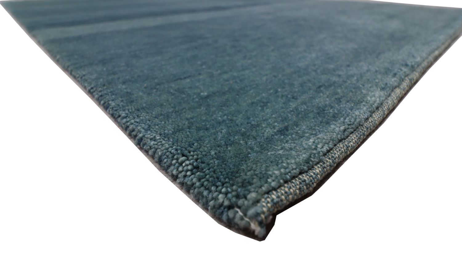 Tappeto Gabbeh - Loribaft Persero - 180 x 126 cm - blu mare