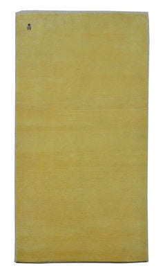 Tappeto Gabbeh - Loribaft Persero - 190 x 102 cm - verde oliva