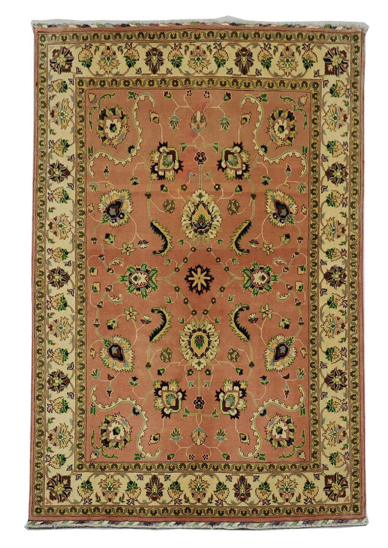 Tappeto orientale - 192 x 151 cm - ruggine