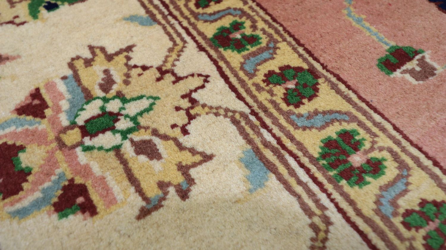 Tappeto orientale - 192 x 151 cm - ruggine