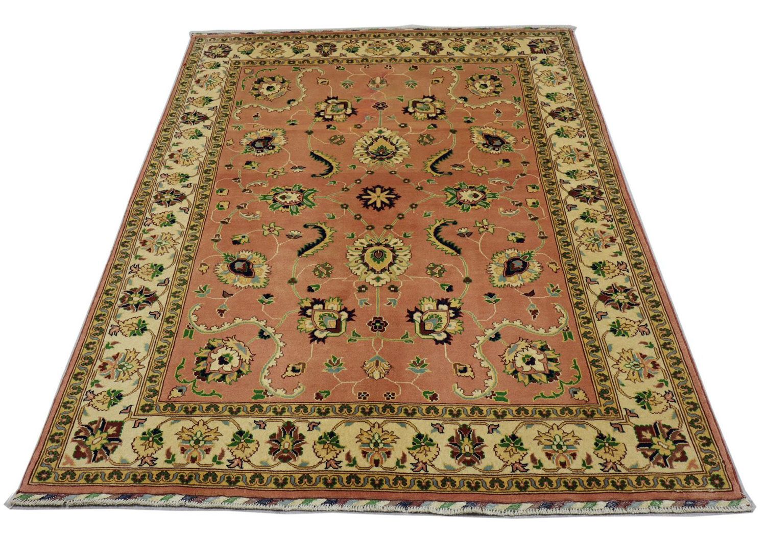 Tappeto orientale - 192 x 151 cm - ruggine