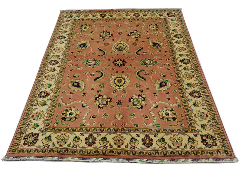 Tappeto orientale - 192 x 151 cm - ruggine