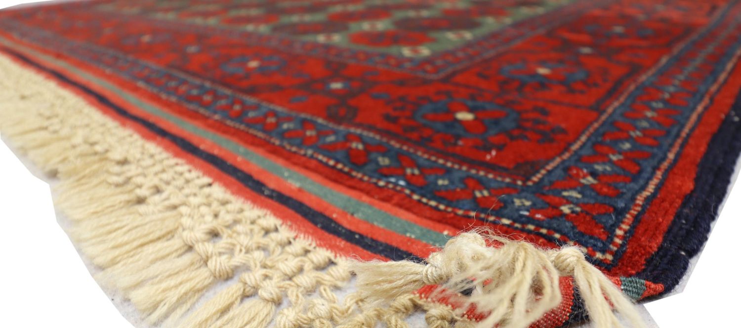 Tappeto afgano - 170 x 130 cm - rosso scuro