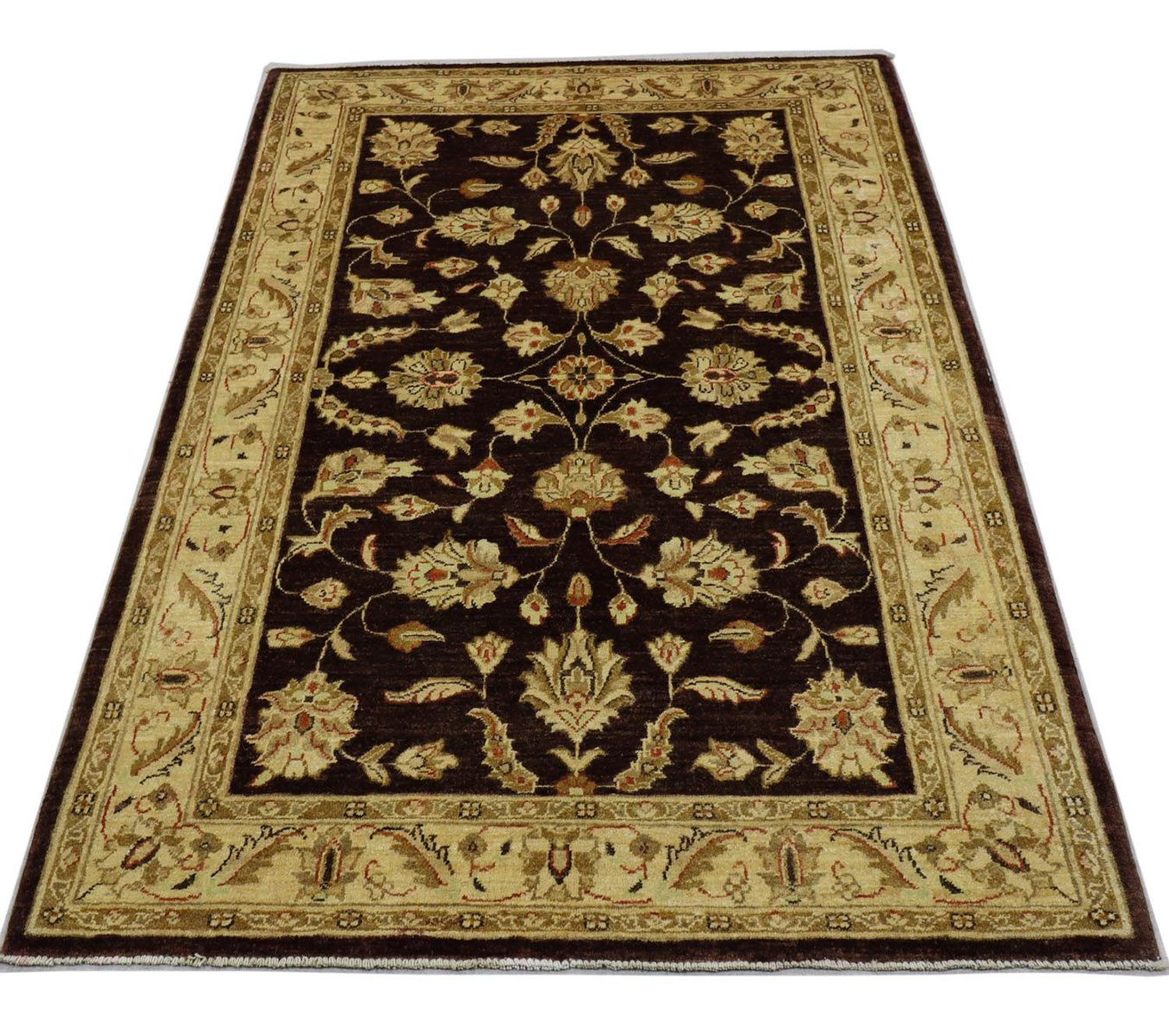 Tappeto Ziegler - 190 x 130 cm - marrone scuro