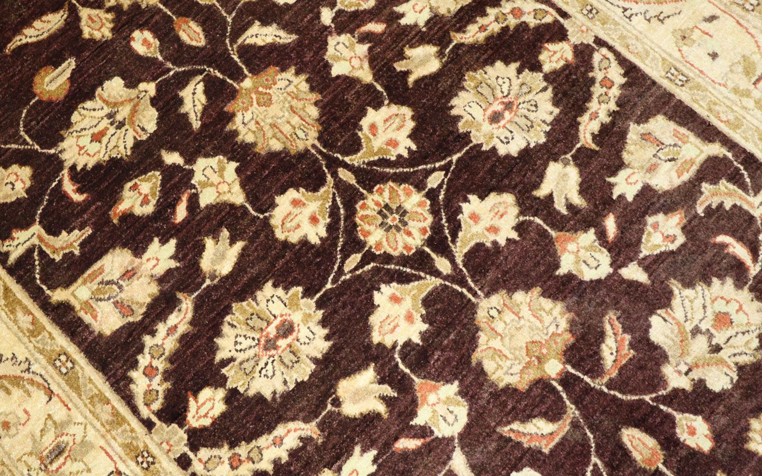 Tappeto Ziegler - 190 x 130 cm - marrone scuro