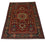 Tappeto orientale - 205 x 139 cm - rosso scuro