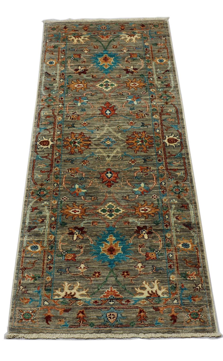 Tappeto corsia Tappeto Ziegler - 201 x 77 cm - verde oliva