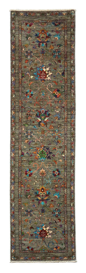 Tappeto corsia Tappeto Ziegler - 315 x 82 cm - verde oliva