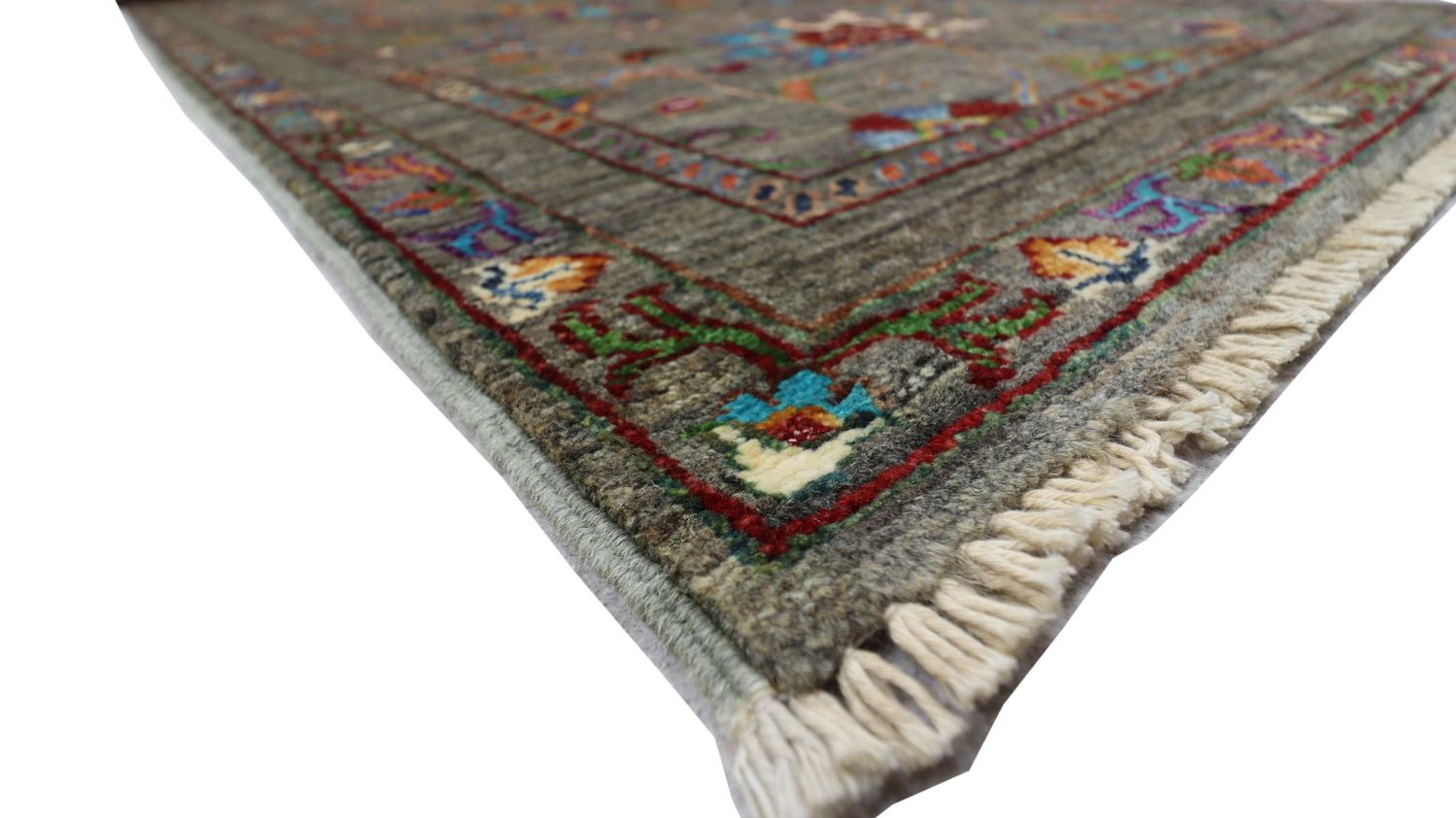 Tappeto corsia Tappeto Ziegler - 315 x 82 cm - verde oliva