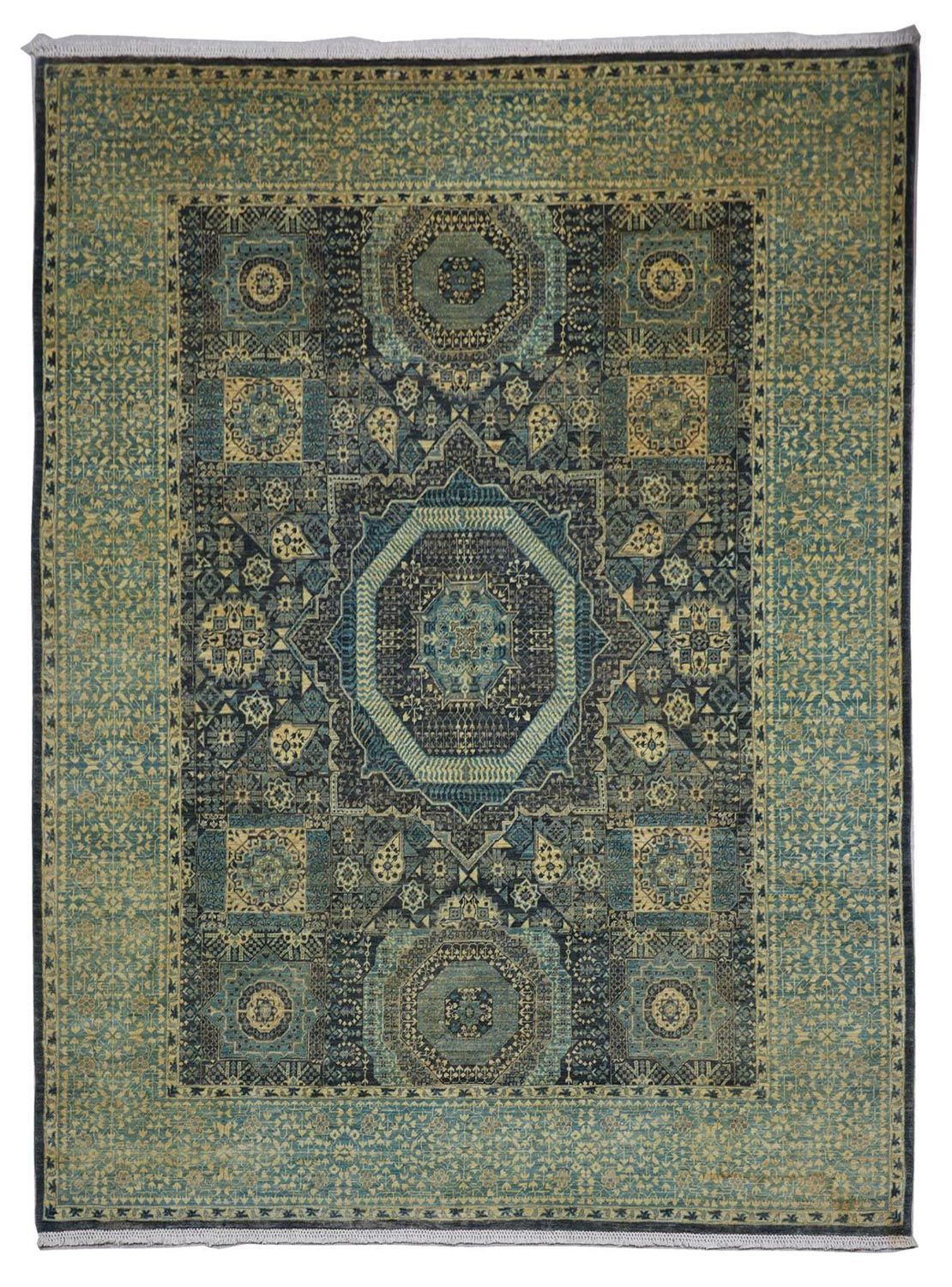 Tappeto Ziegler - 315 x 250 cm - blu mare