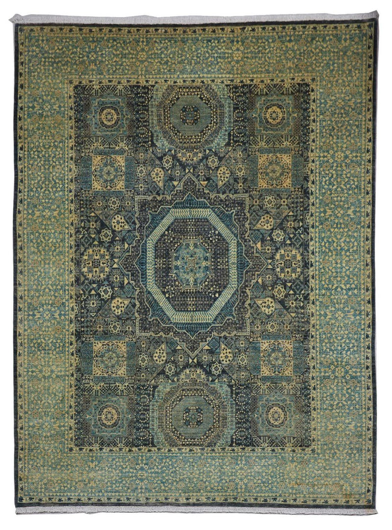 Tappeto Ziegler - 315 x 250 cm - blu mare