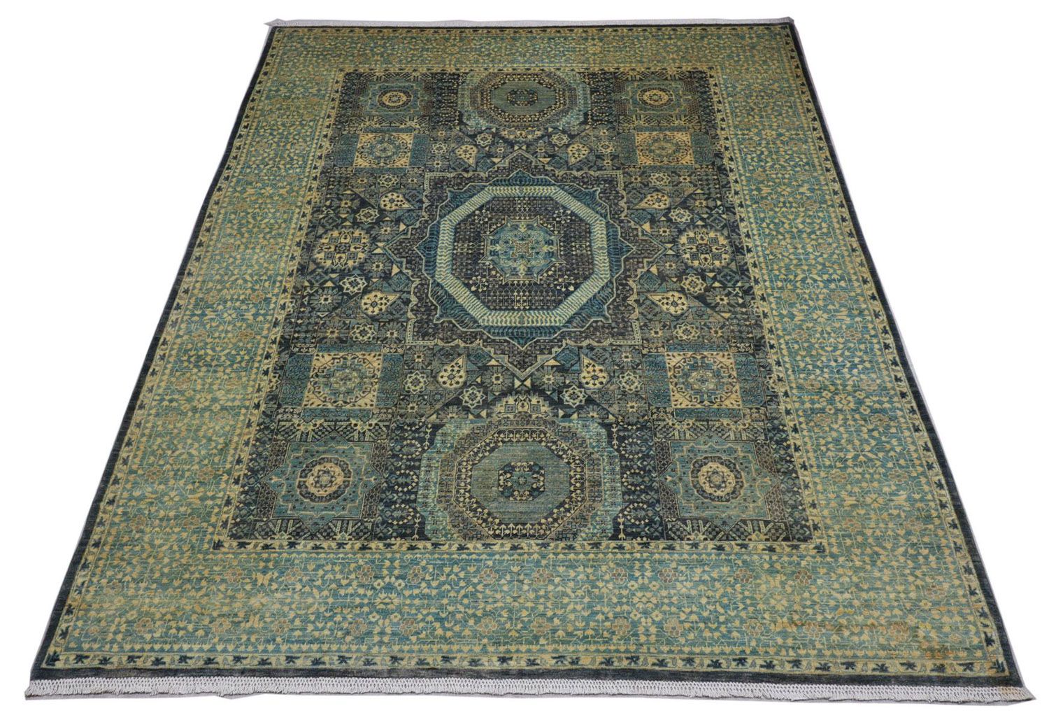 Tappeto Ziegler - 315 x 250 cm - blu mare