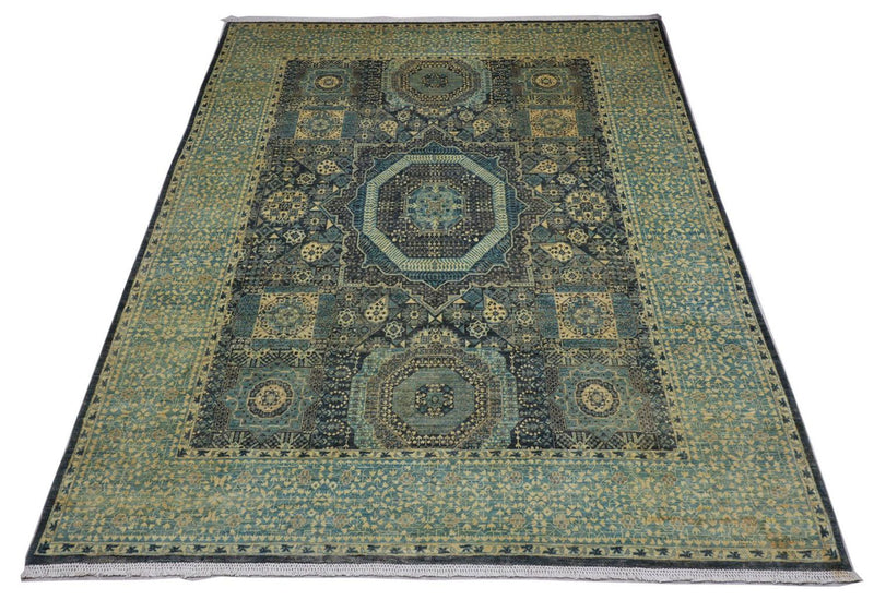 Tappeto Ziegler - 315 x 250 cm - blu mare