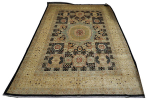 Tappeto Ziegler - 424 x 313 cm - blu scuro