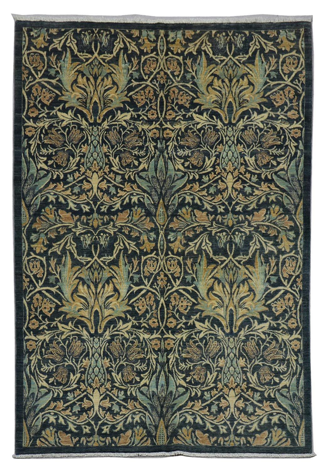 Tappeto Ziegler - 229 x 172 cm - blu petrolio