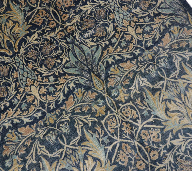 Tappeto Ziegler - 229 x 172 cm - blu petrolio