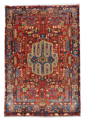 Tappeto Persero - Nomade - 215 x 154 cm - rosso