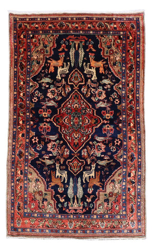 Tappeto corsia Tappeto Persero - Nomade - 237 x 127 cm - blu scuro