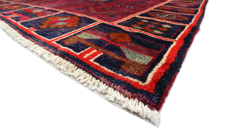 Tappeto Gabbeh - Loribaft Persero - 220 x 160 cm - rosso chiaro