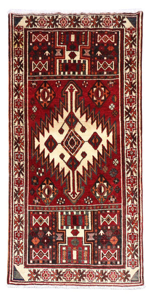 Tappeto corsia Tappeto Persero - Nomade - 245 x 135 cm - rosso