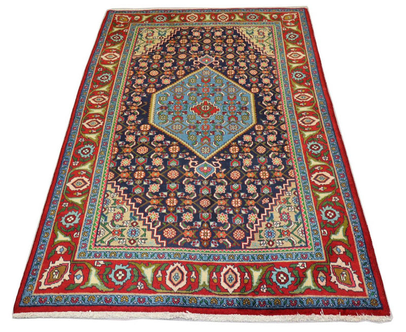 Tappeto Persero - Nomade - 203 x 137 cm - blu scuro