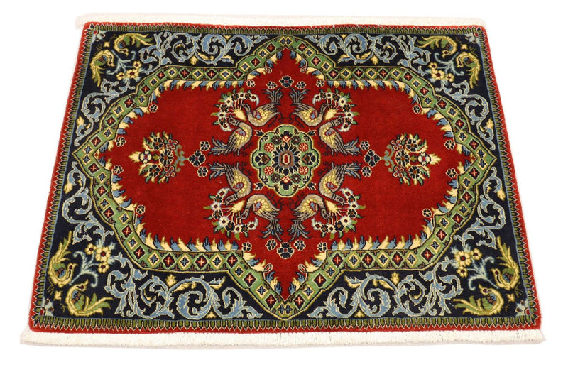 Tappeto Persero - Keshan - 97 x 73 cm - rosso
