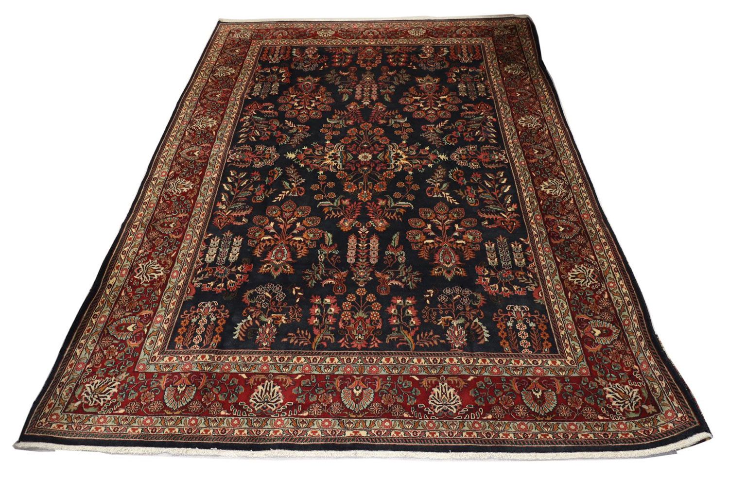 Tappeto Persero - Classico - 343 x 253 cm - blu scuro