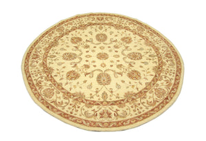 Tappeto Ziegler rotondo  - 276 x 266 cm - beige