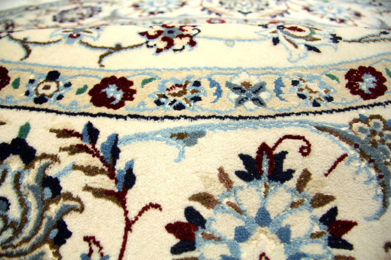 Tappeto Persero - Nain rotondo  - 250 x 250 cm - bianco naturale