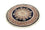Tappeto cinese rotondo  - 184 x 184 cm - blu