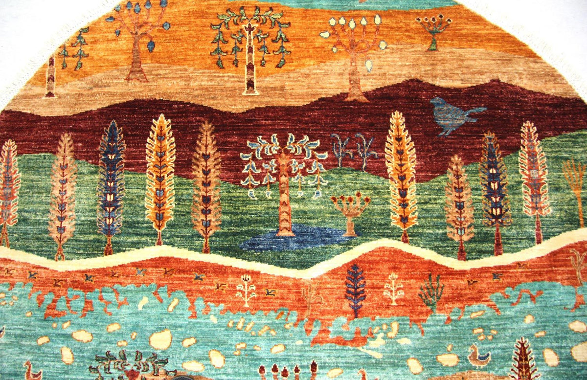 Tappeto Ziegler rotondo  - 172 x 170 cm - multicolore