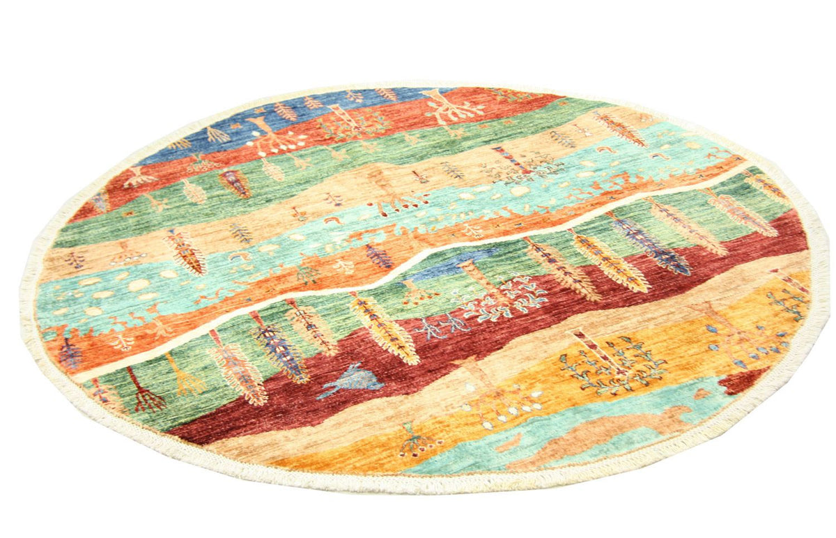 Tappeto Ziegler rotondo  - 172 x 170 cm - multicolore