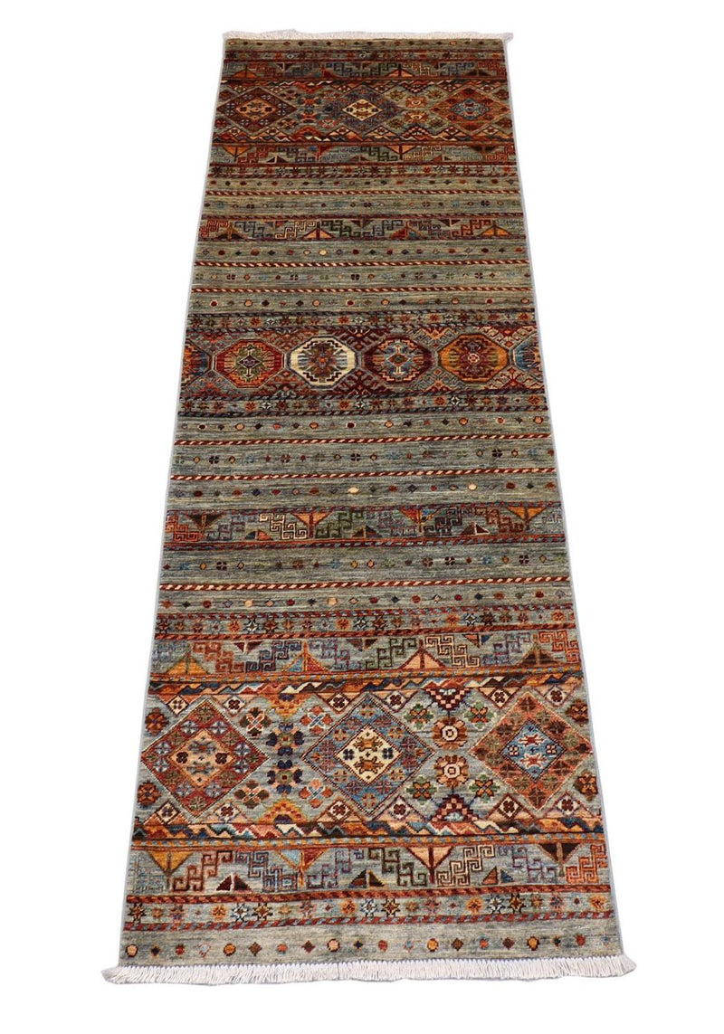 Tappeto corsia Tappeto Ziegler - 258 x 85 cm - verde oliva