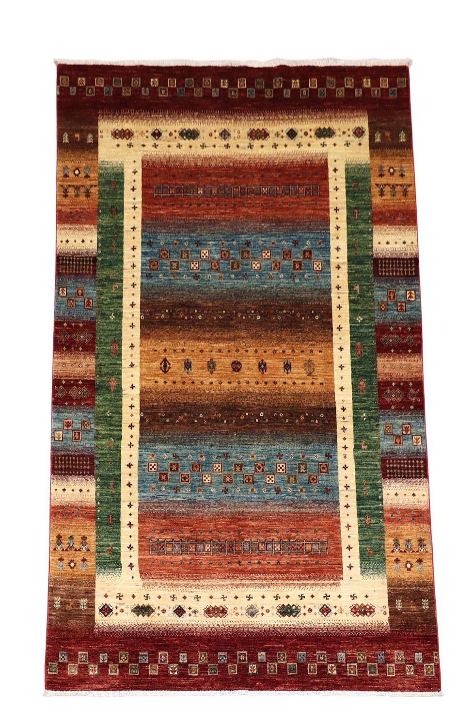 Tappeto Ziegler - 278 x 172 cm - rosso scuro