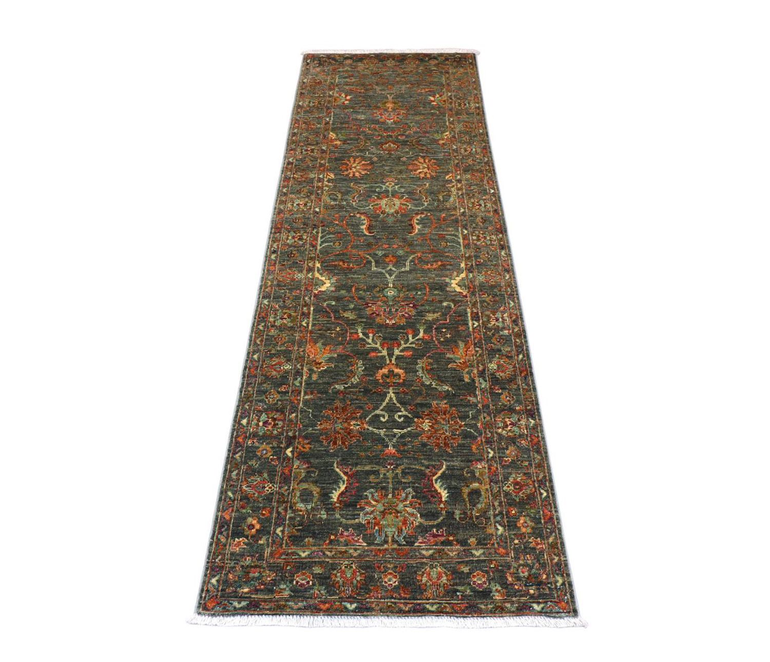 Tappeto corsia Tappeto Ziegler - 262 x 81 cm - verde oliva