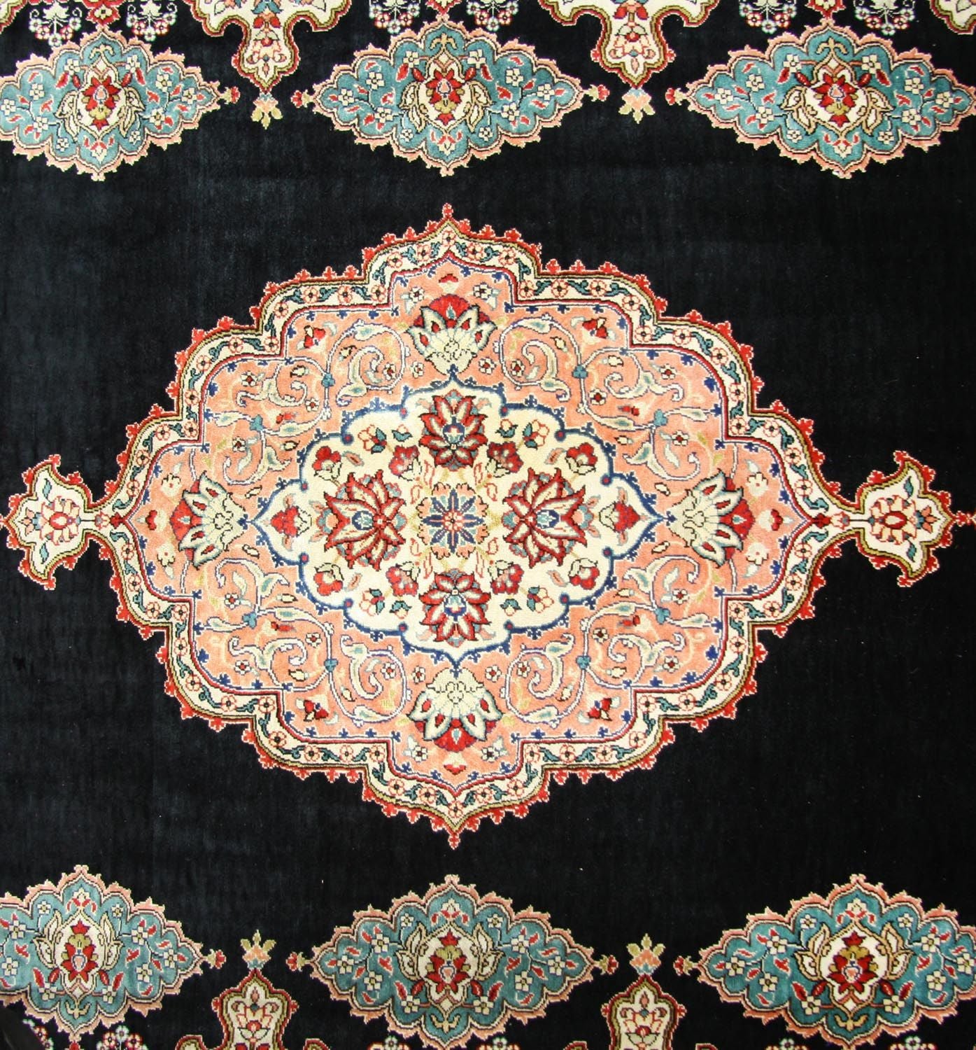 Tappeto di seta - Seta Hereke - Premio - 270 x 180 cm - blu