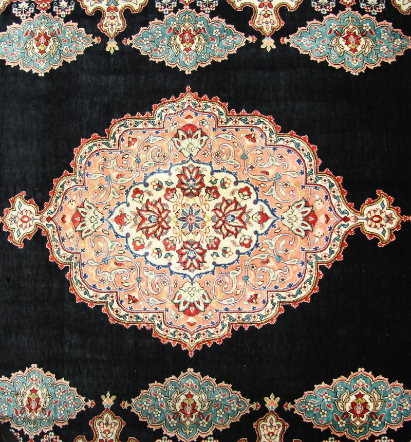 Tappeto di seta - Seta Hereke - Premio - 270 x 180 cm - blu