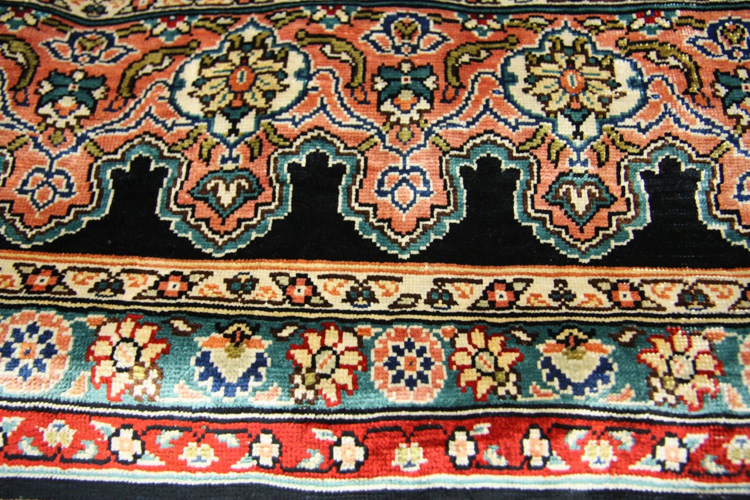 Tappeto di seta - Seta Hereke - Premio - 270 x 180 cm - blu