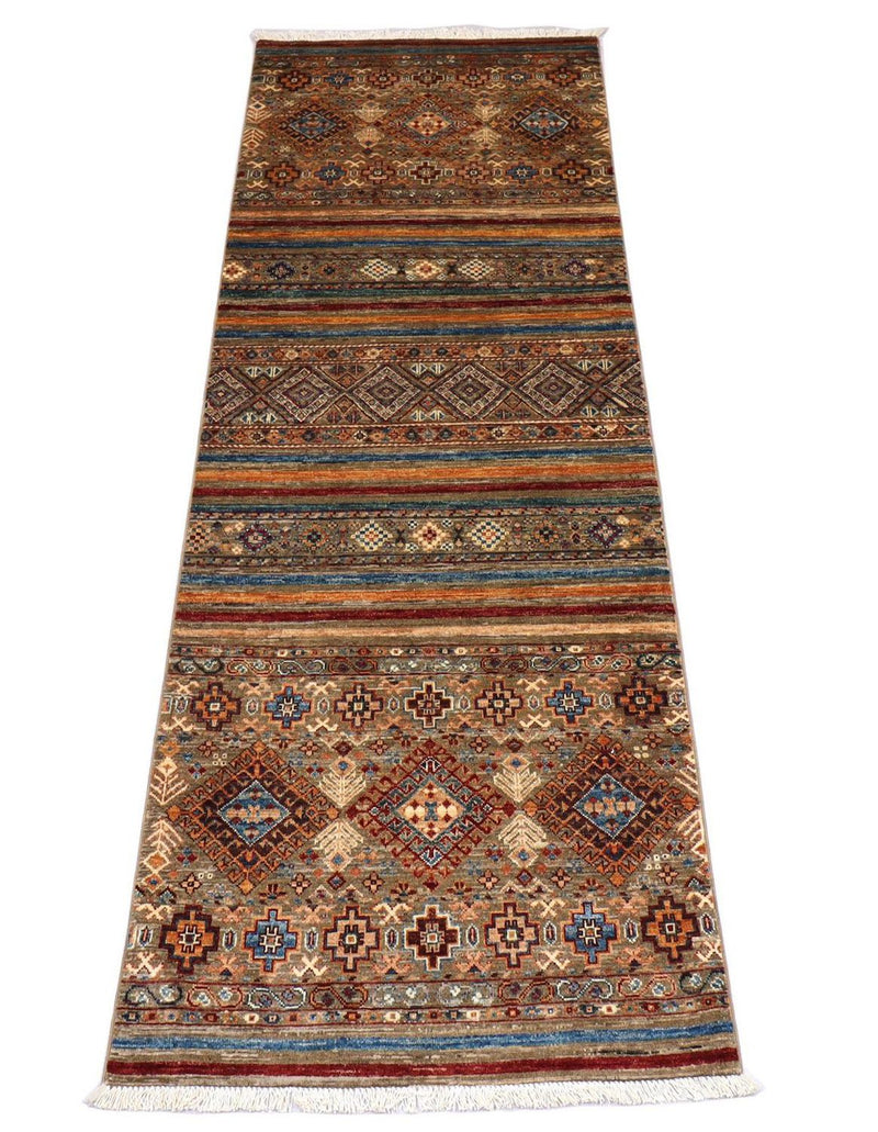 Tappeto corsia Tappeto Ziegler - 258 x 87 cm - marrone chiaro