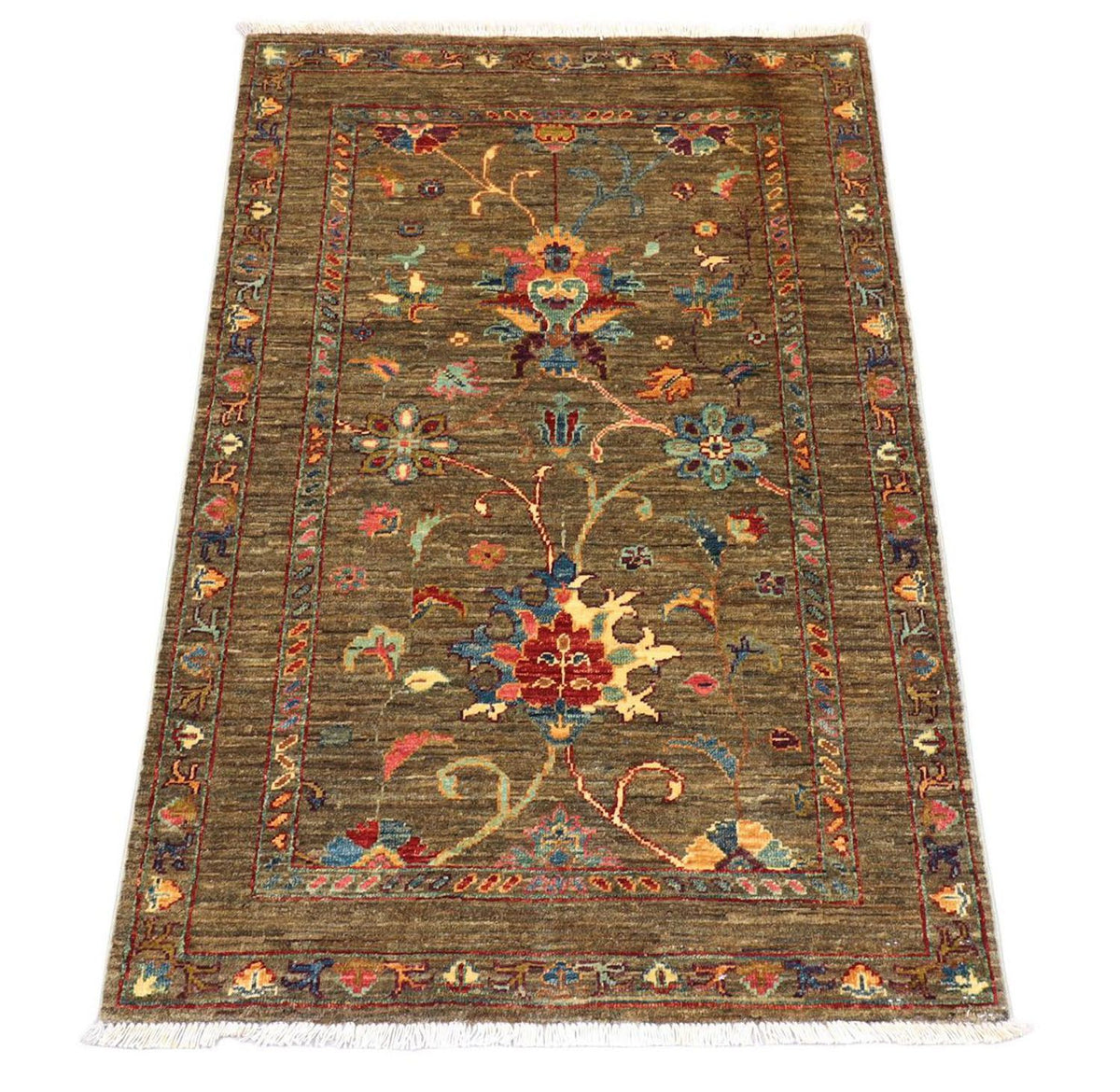 Tappeto Ziegler - 124 x 83 cm - verde oliva